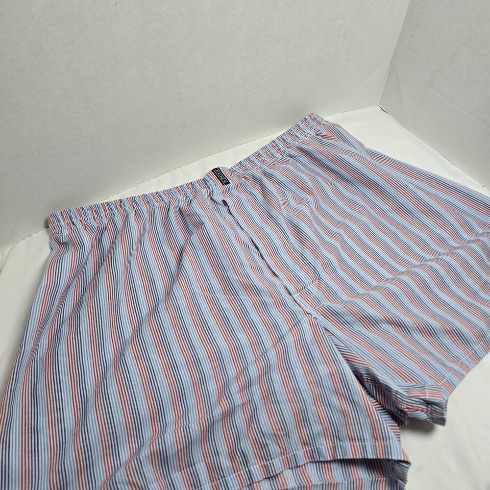 Jockey 4 Classic Full Cut Boxer Patterned Cotton Blend Woven Boxers Large 36-38 - Picture 4 of 14